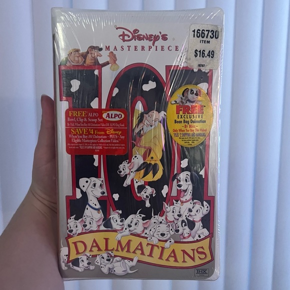101 Dalmatians (VHS, 1999) SEALED - Picture 2 of 3
